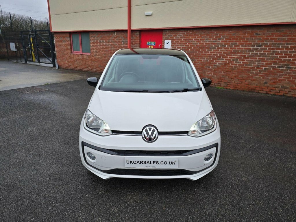 Volkswagen Up Hatchback NU66CCD White #4