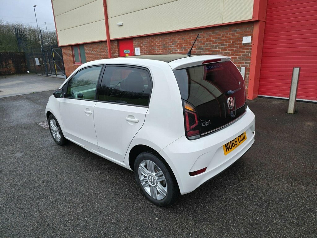 Volkswagen Up Hatchback NU66CCD White #6