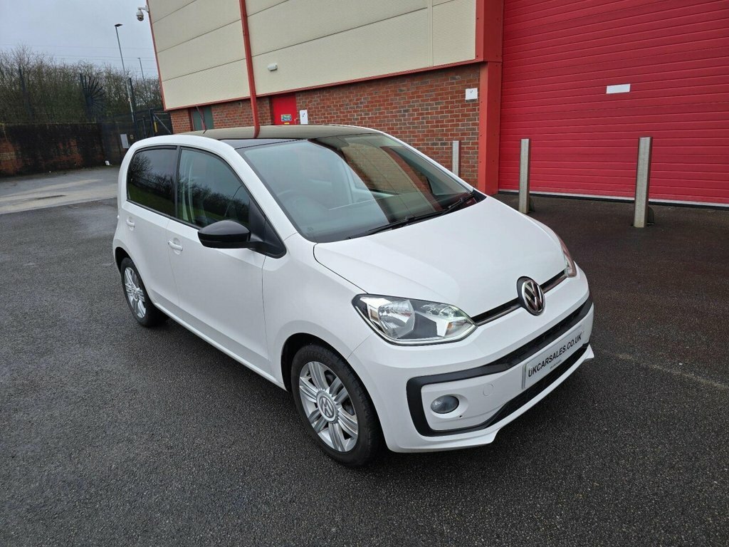 Volkswagen Up Hatchback NU66CCD White #2