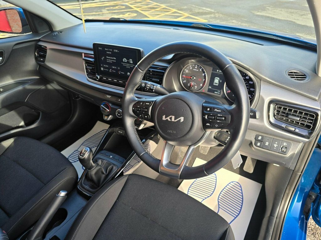 Kia RIO Hatchback SN23JNS Blue #3