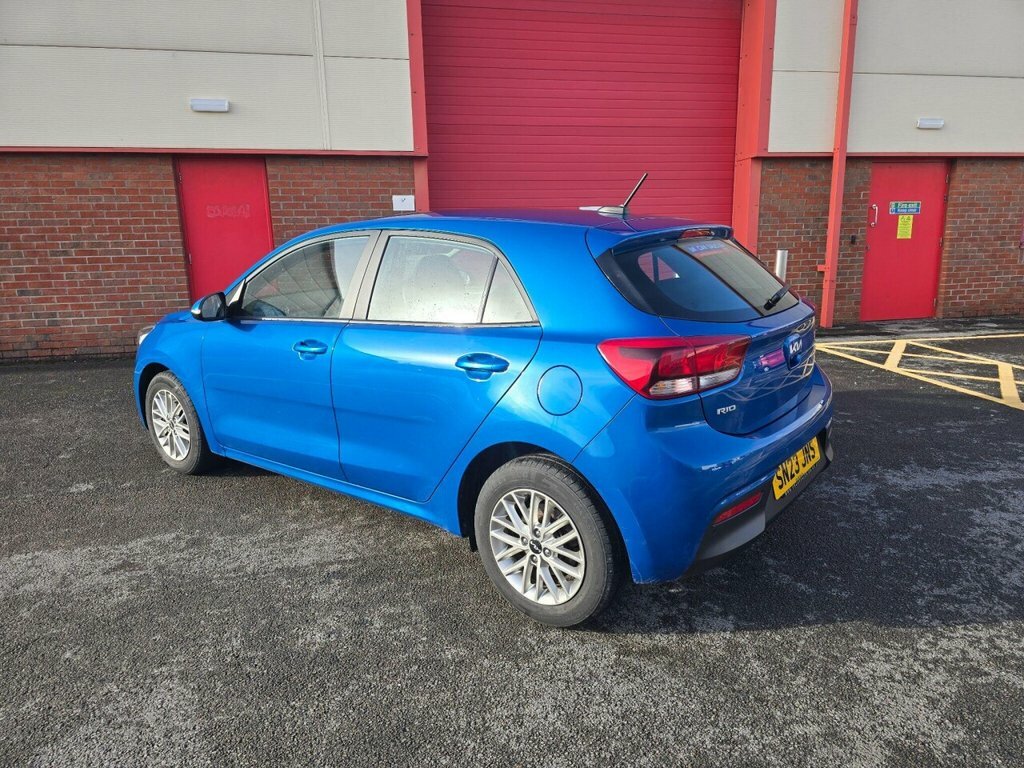 Kia RIO Hatchback SN23JNS Blue #6