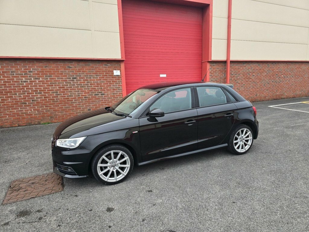 Audi A1 Hatchback YA67WOD Black #5