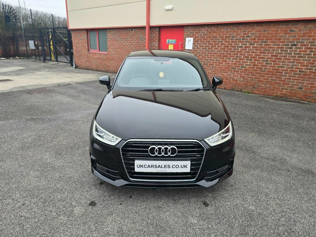 Audi A1 Hatchback YA67WOD Black #4