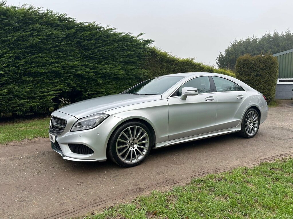 Mercedes-Benz CLS 3.0 Cls350d V6 Amg Line Premium Coupe G-tronic Silver
