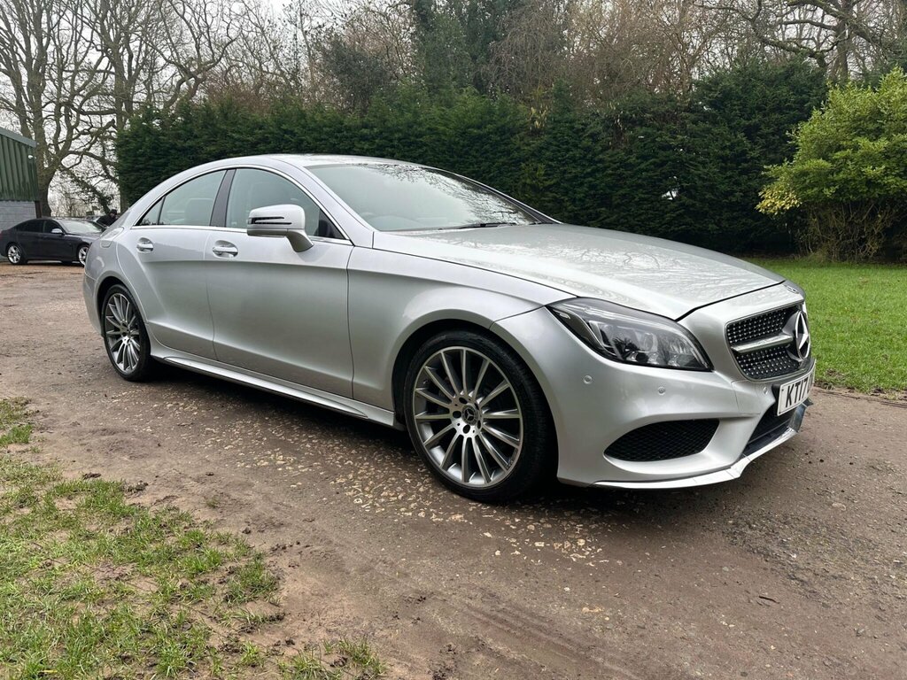 Mercedes-Benz CLS 3.0 Cls350d V6 Amg Line Premium Coupe G-tronic Silver #6