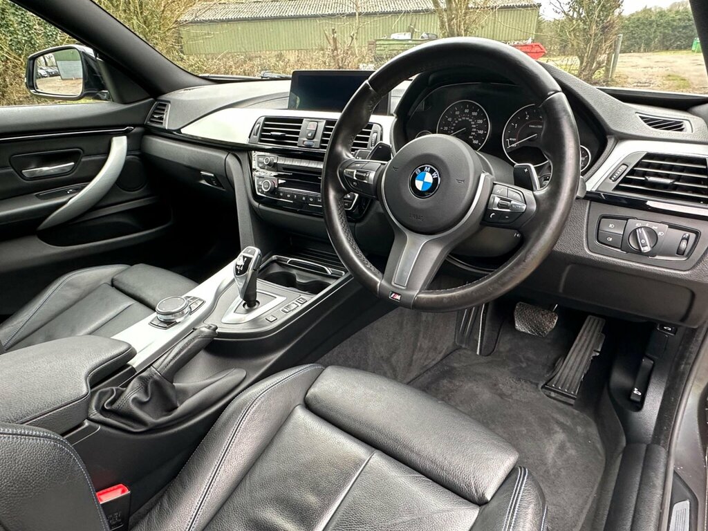 BMW 4 Series Gran Coupe 2.0 420D M Sport Euro 6 Ss DK68OML Grey #3