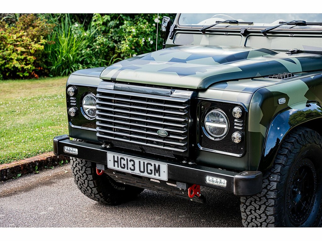 Land Rover Defender 90 Tdci Xs HG13UGM Black #6