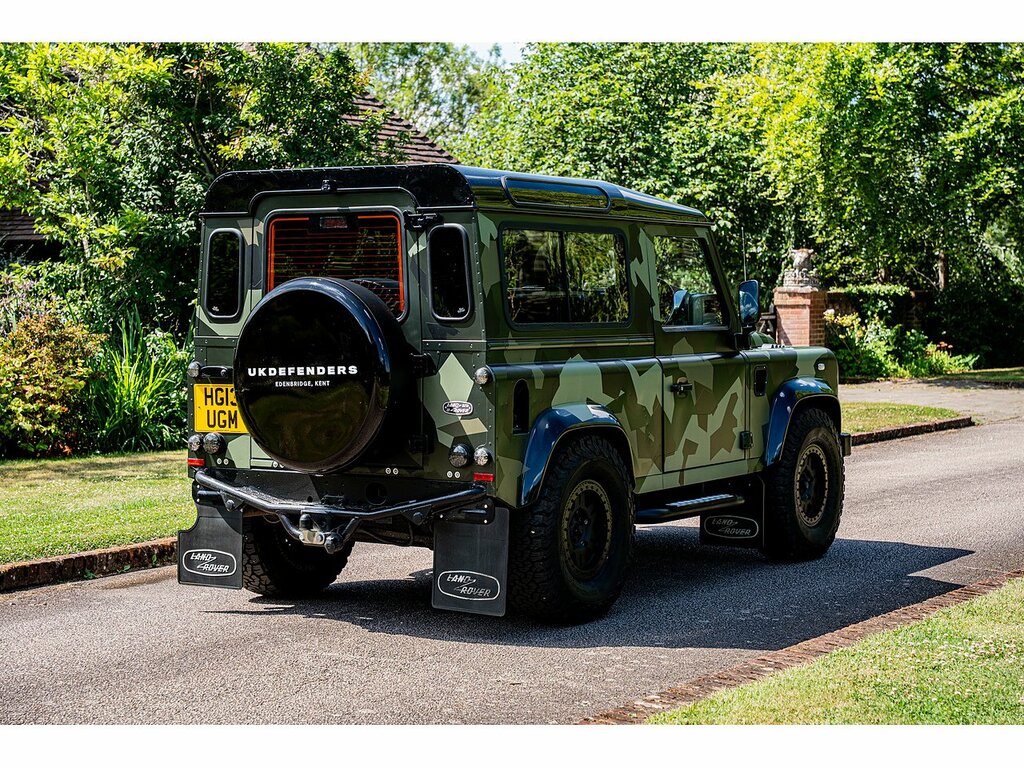 Land Rover Defender 90 Tdci Xs HG13UGM Black #4