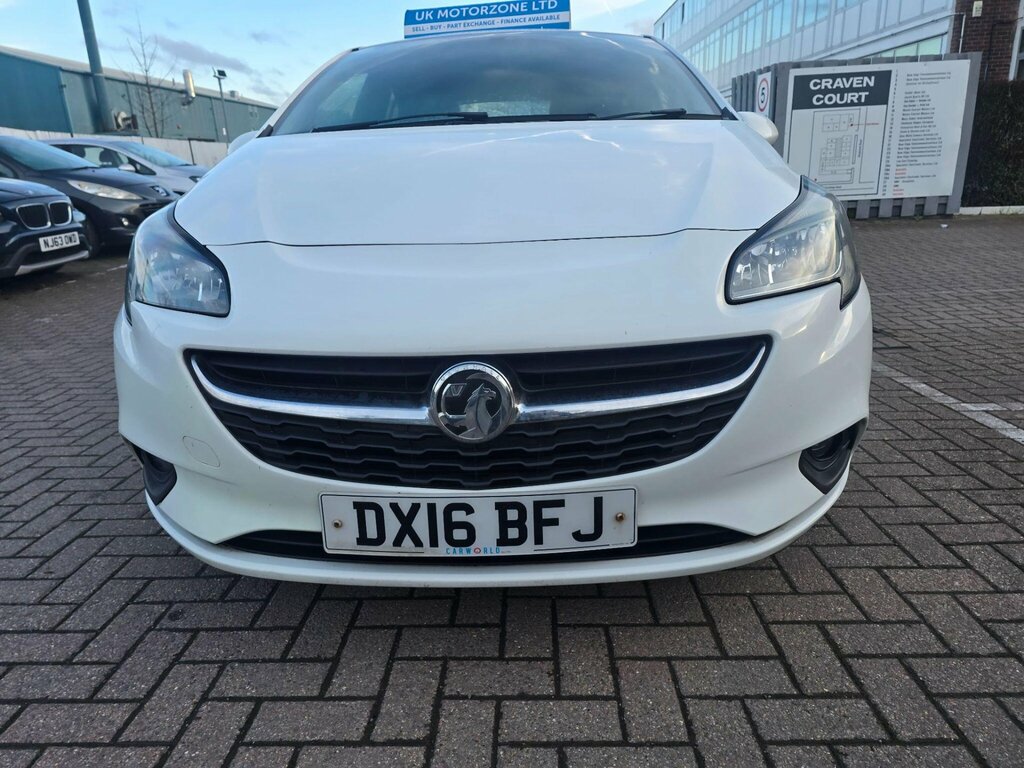 Vauxhall Corsa 1.4I Ecoflex Design Euro 6 DX16BFJ White #2
