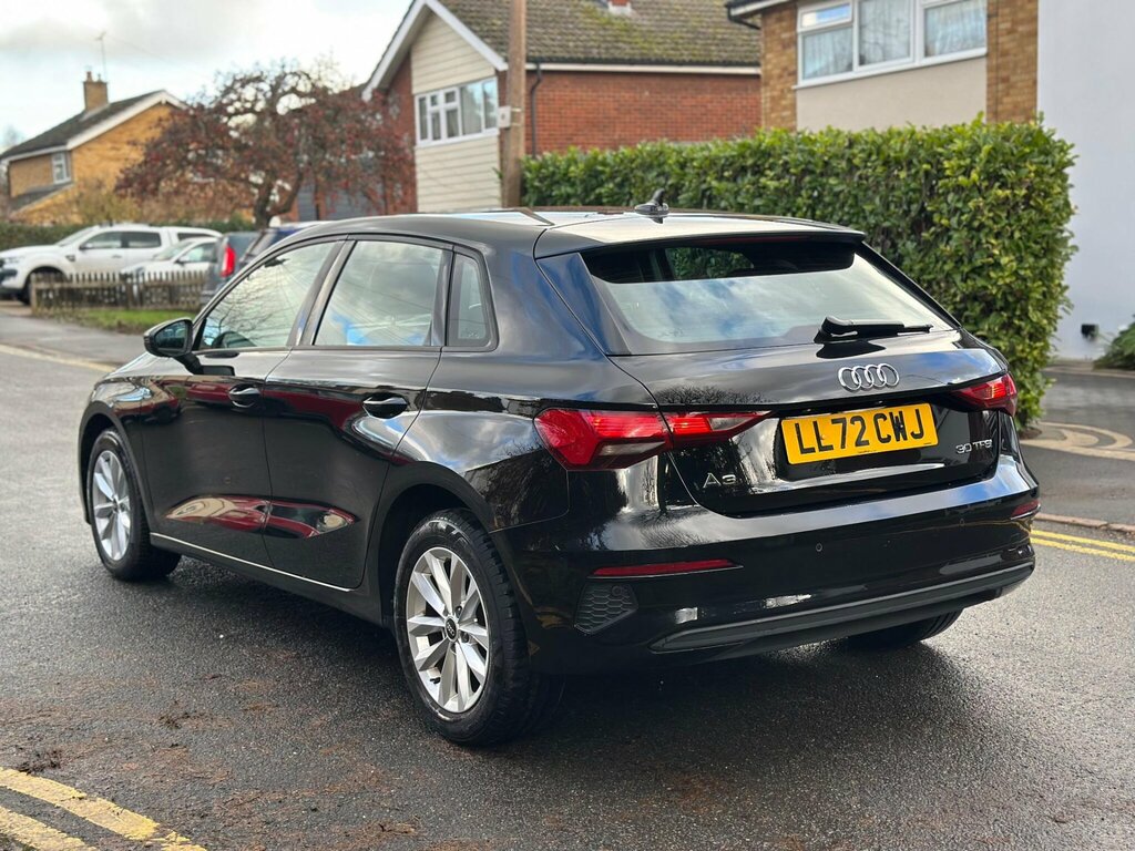 Audi A3 1.0 Tfsi 30 Technik Sportback S Tronic Euro 6 Ss LL72CWJ Black #4