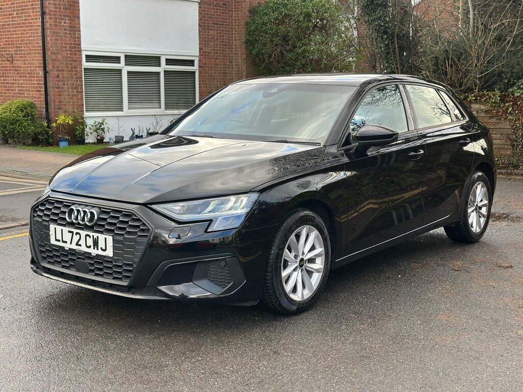 Audi A3 1.0 Tfsi 30 Technik Sportback S Tronic Euro 6 Ss LL72CWJ Black #5