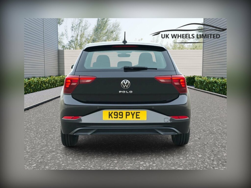 Volkswagen Polo 1.0 Tsi Life Dsg Euro 6 Ss K99PYE Black #2
