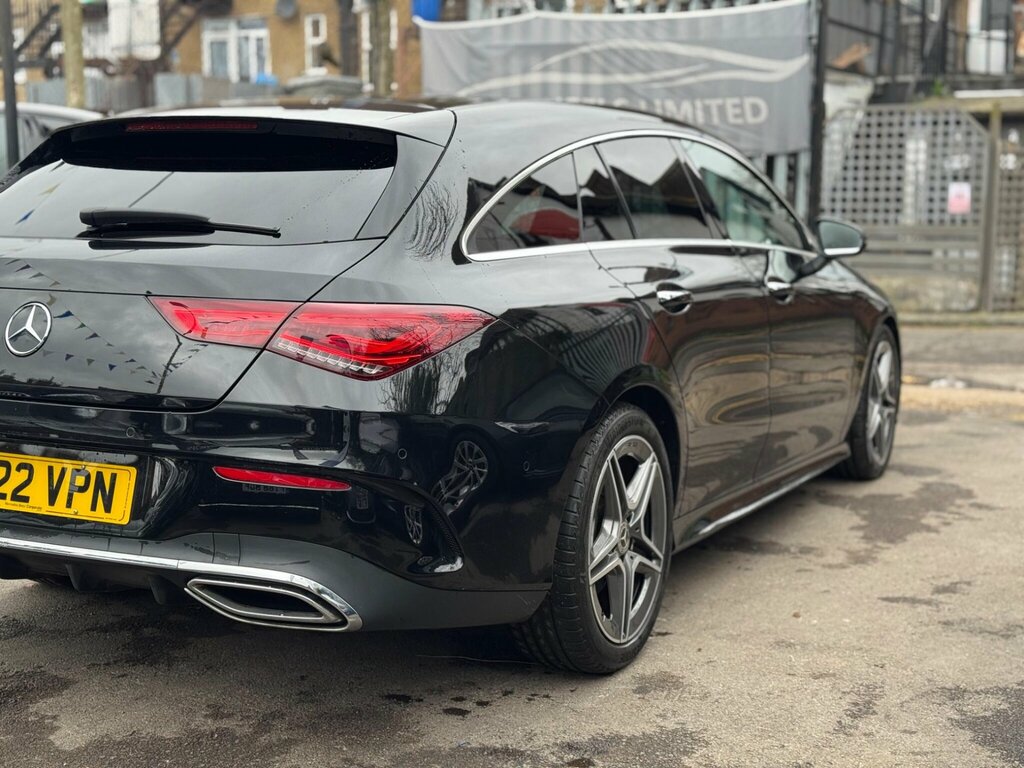 Mercedes-Benz CLA Class 1.3 Cla200 Amg Line Premium 2 Shooting Brake 7G- LO22VPN Black #6