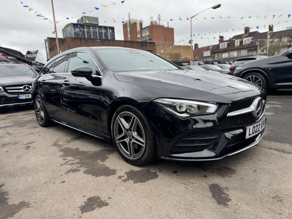 Mercedes-Benz CLA Class 1.3 Cla200 Amg Line Premium 2 Shooting Brake 7G- LO22VPN Black #4