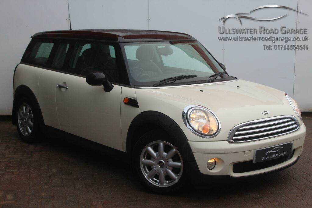 Mini Clubman Estate White