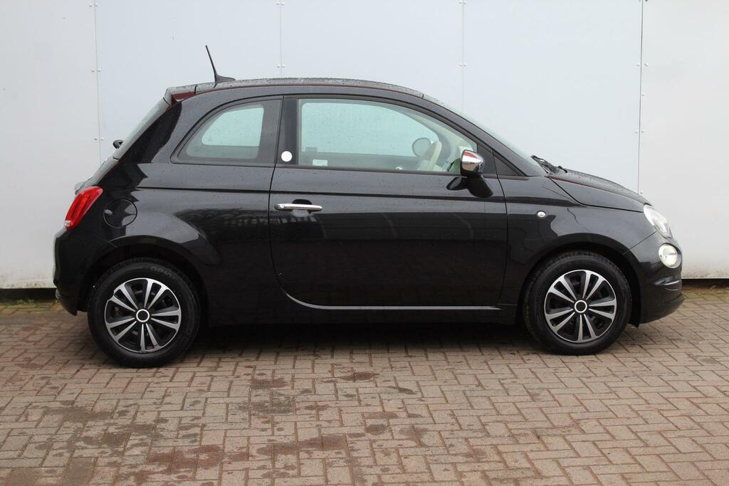 Fiat 500 Hatchback HY67JOU Black #6
