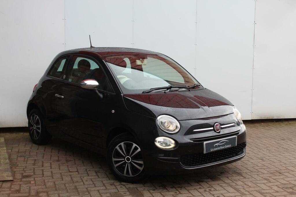 Fiat 500 Hatchback HY67JOU Black #4