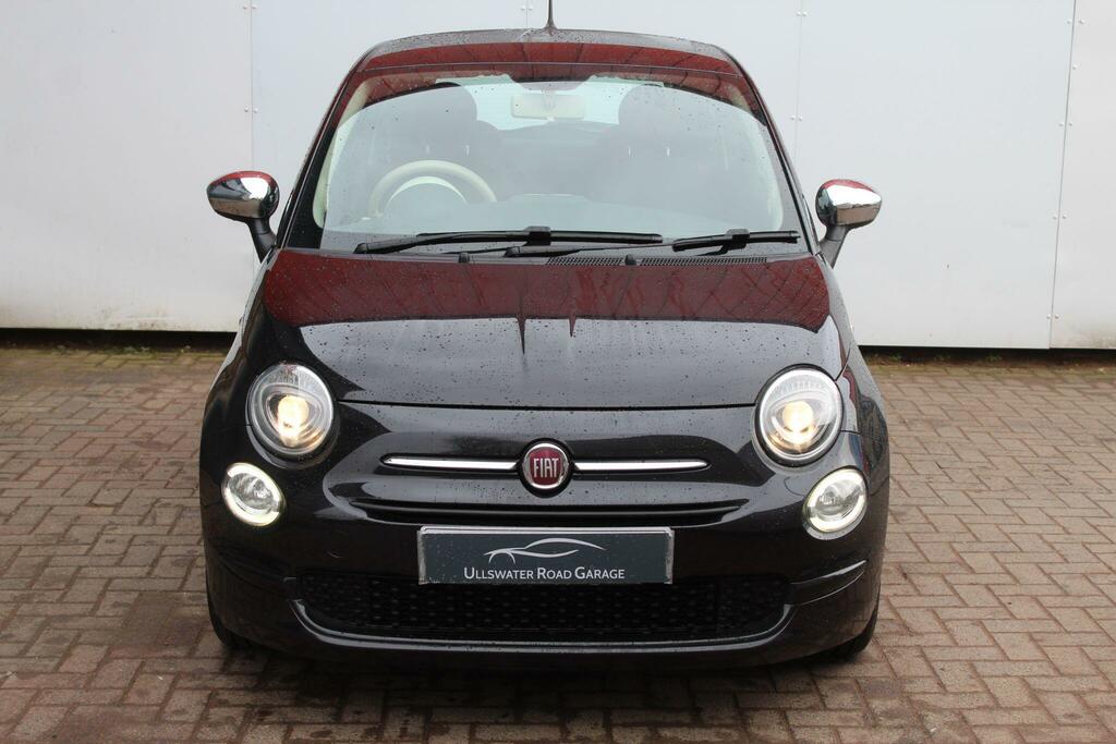 Fiat 500 Hatchback HY67JOU Black #5
