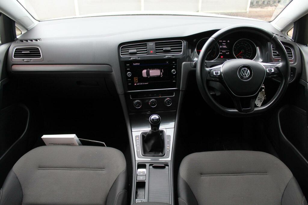 Volkswagen Golf Estate BD69LPE White #3