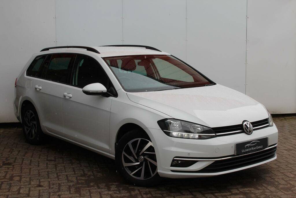 Volkswagen Golf Estate BD69LPE White #5