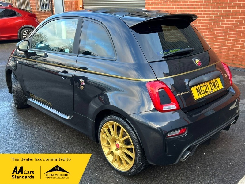 Abarth 595 1.4 T-jet Scorpioneoro Hatchback NG21DWO Black #3