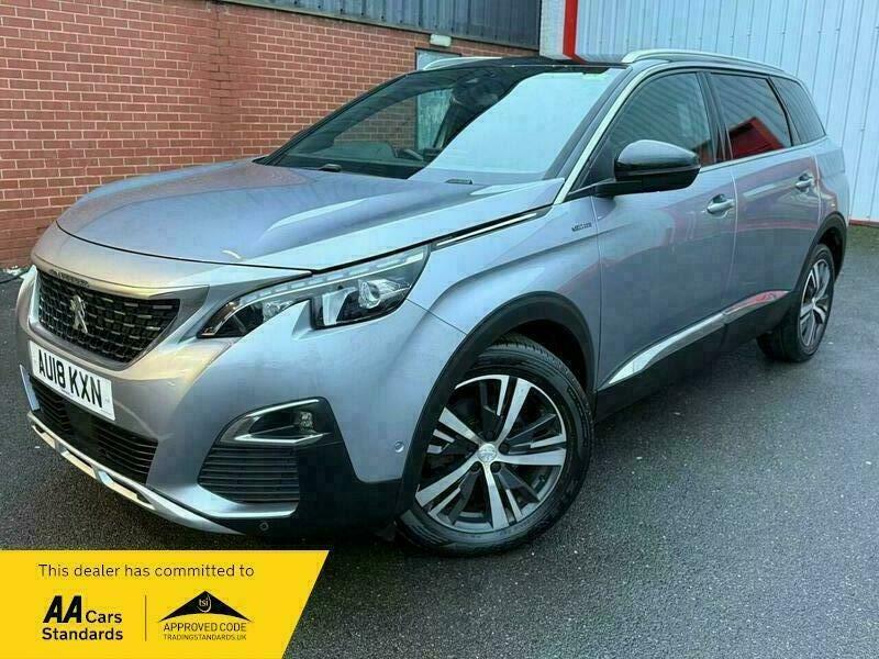 Peugeot 5008 1.6 Bluehdi Gt Line Grey