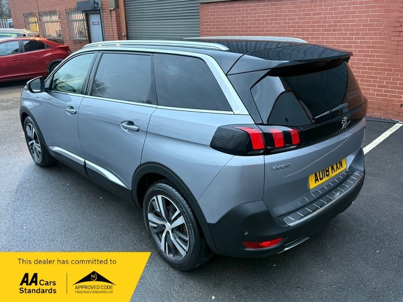 Peugeot 5008 1.6 Bluehdi Gt Line Grey #3