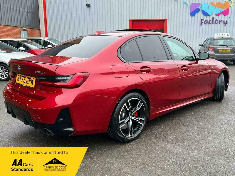 BMW 3 Series 2.0 320I M Sport ST75GPK Red #4