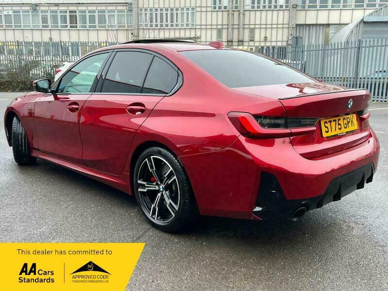 BMW 3 Series 2.0 320I M Sport ST75GPK Red #5