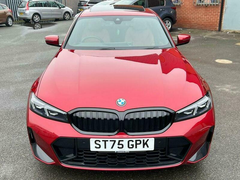 BMW 3 Series 2.0 320I M Sport ST75GPK Red #3