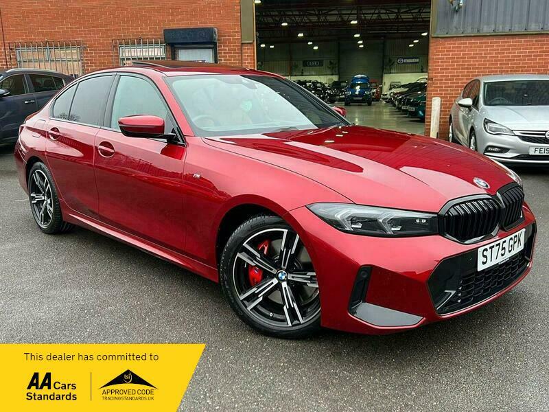 BMW 3 Series 2.0 320I M Sport Red