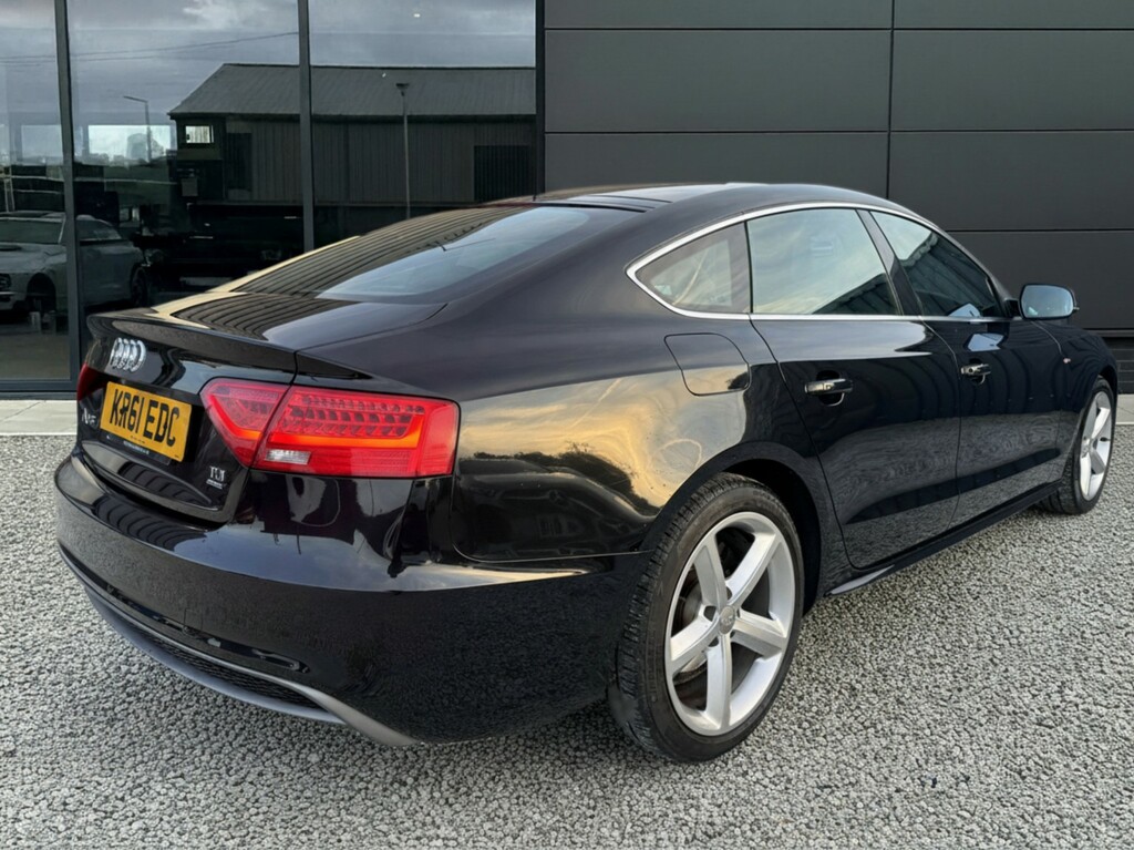 Audi A5 2.0 Tdi S Line 2012 Black #3