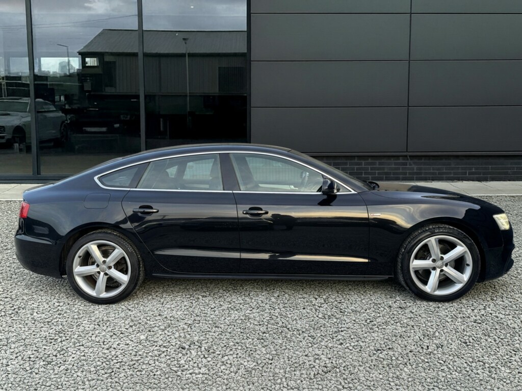 Audi A5 2.0 Tdi S Line 2012 Black #2