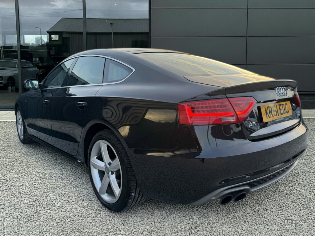 Audi A5 2.0 Tdi S Line 2012 Black #5