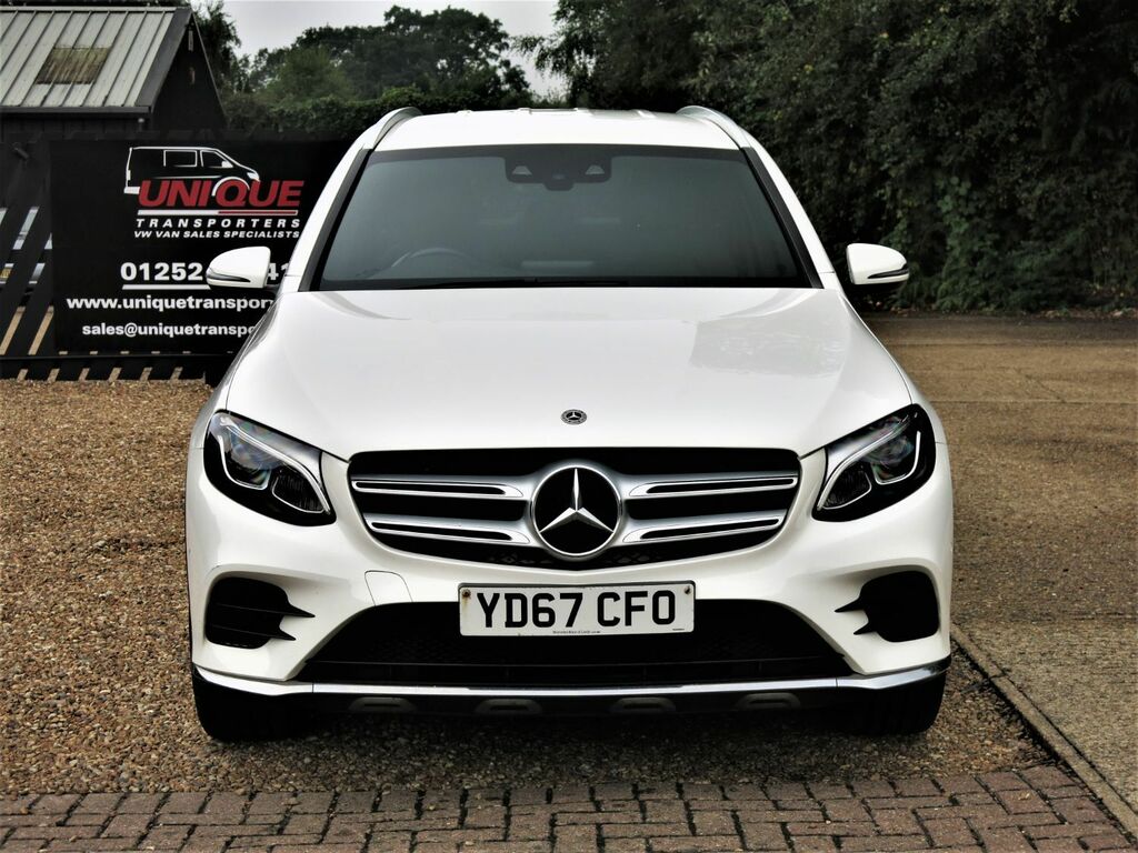 Mercedes-Benz GLC Class Estate Glc 220 D 4Matic Amg Line 2017 YD67CFO White #6