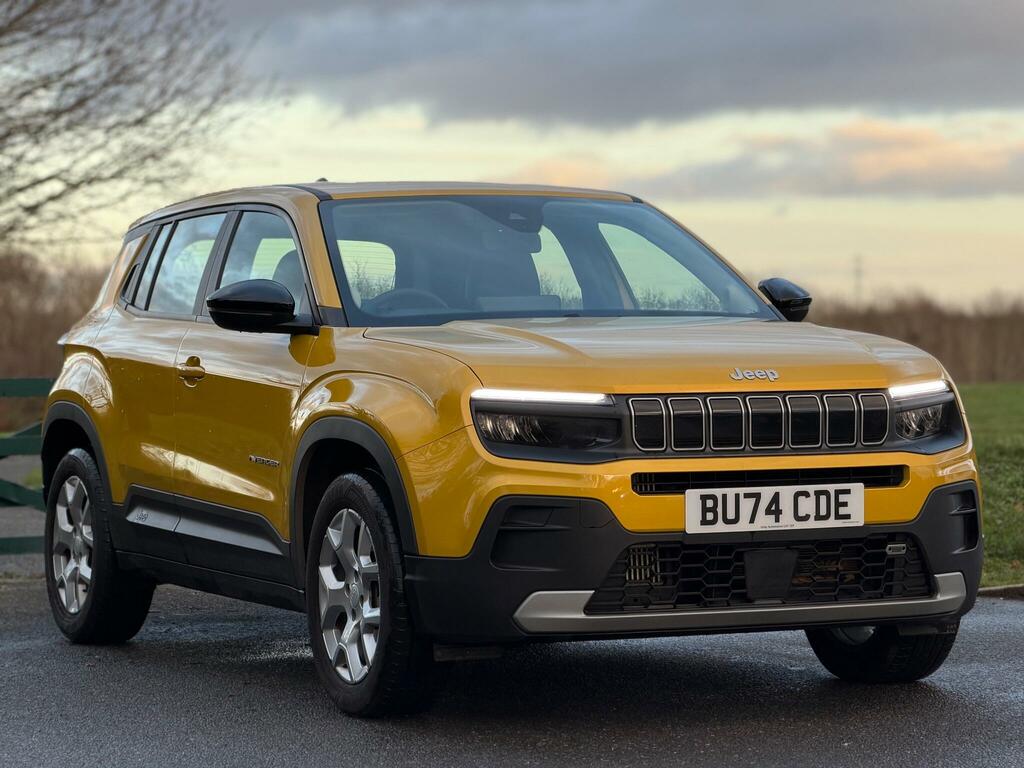 Jeep Avenger 1.2 E-hybrid Mhev Altitude E-dct Euro 6 Ss Yellow
