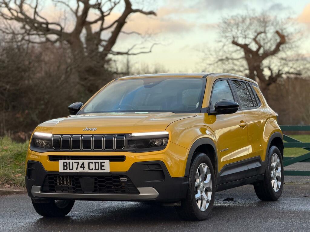 Jeep Avenger 1.2 E-hybrid Mhev Altitude E-dct Euro 6 Ss Yellow #6