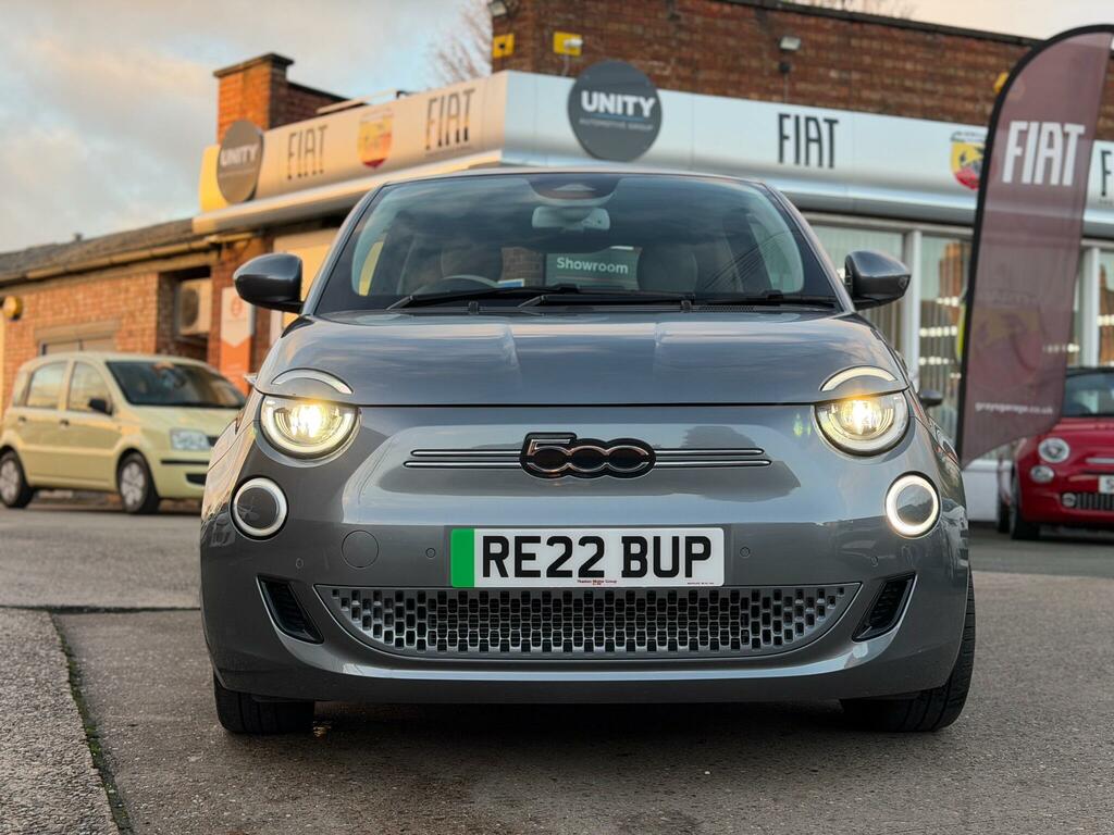 Fiat 500E 42Kwh La Prima Hatchback 118 Ps RE22BUP Grey #5