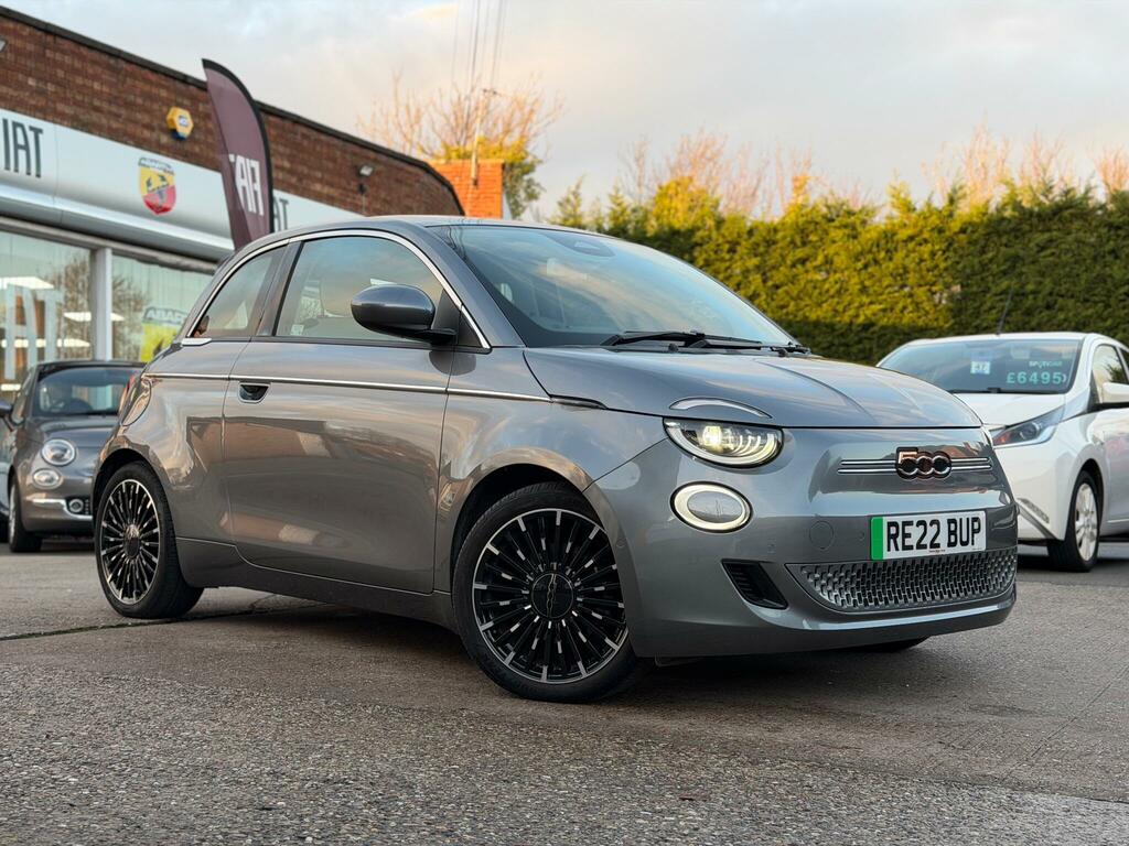 Fiat 500E 42Kwh La Prima Hatchback 118 Ps Grey