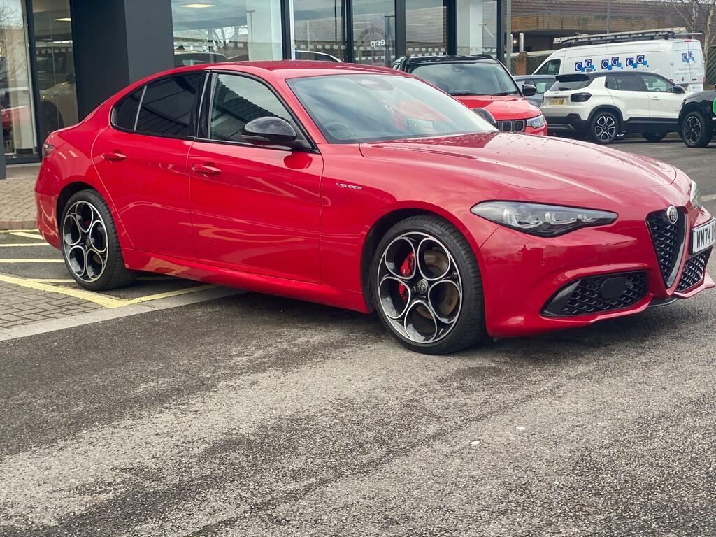Alfa Romeo Giulia 2.0T Veloce Saloon Euro 6 Ss 2 WM74DHV Red #5