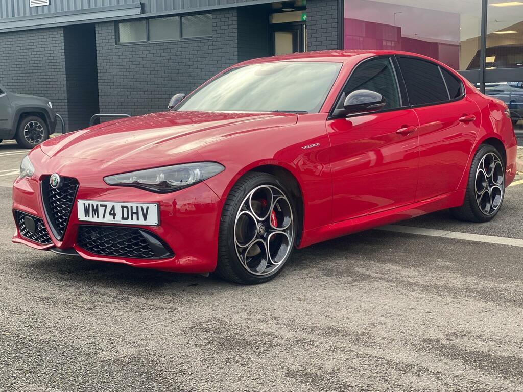 Alfa Romeo Giulia 2.0T Veloce Saloon Euro 6 Ss 2 WM74DHV Red #3
