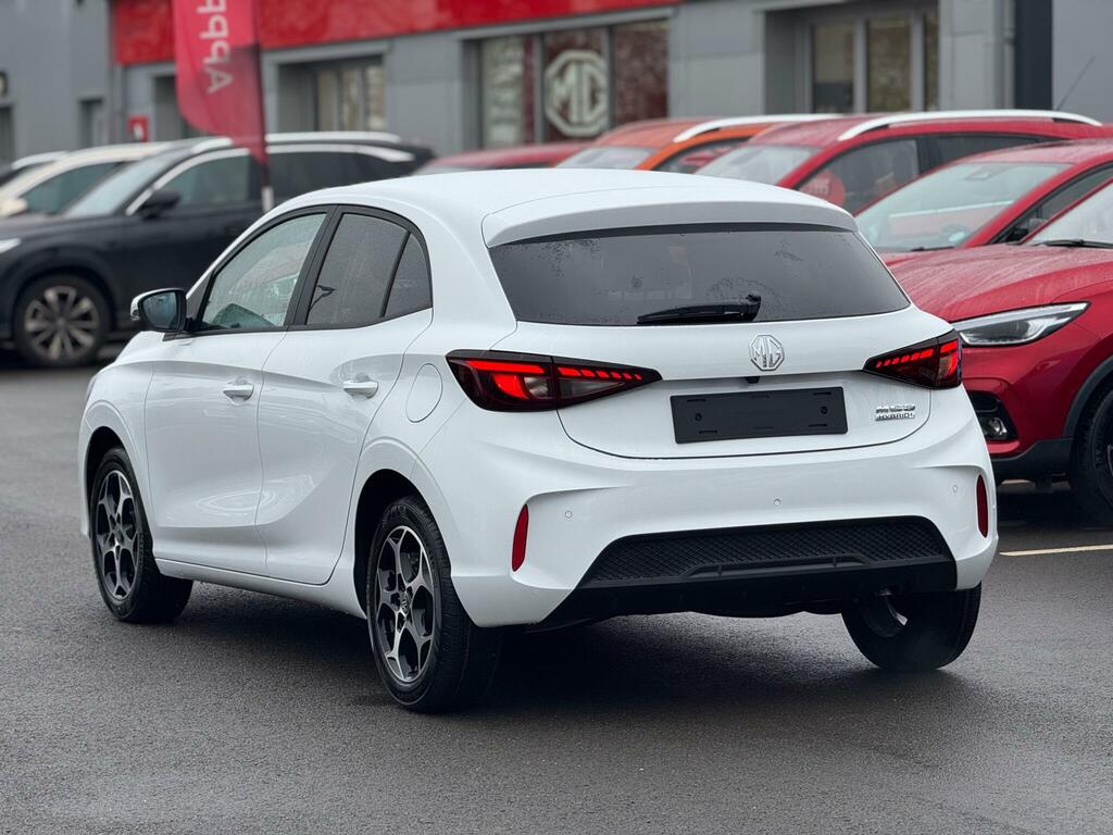 MG MG3 1.5 Hybrid Trophy Euro 6 Ss White #4