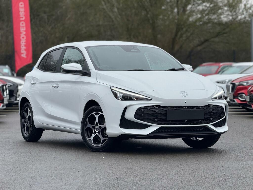 MG MG3 1.5 Hybrid Trophy Euro 6 Ss White