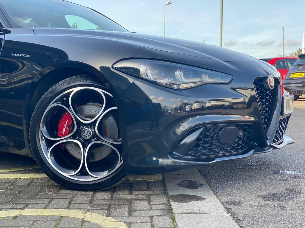 Alfa Romeo Giulia 2.0T Veloce Saloon Euro 6 Ss 2 WM74OVR Black #5