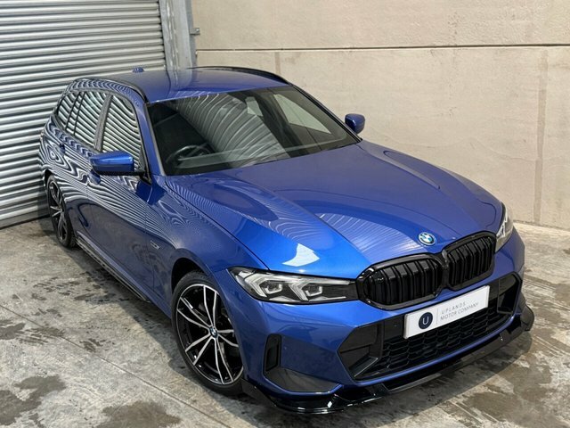 BMW 3 Series 330E 12Kwh M Sport EK72GNU Blue #6