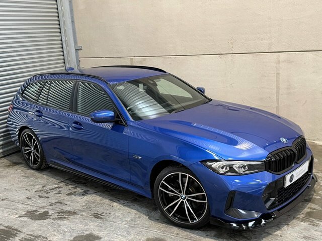 BMW 3 Series 330E 12Kwh M Sport EK72GNU Blue #5