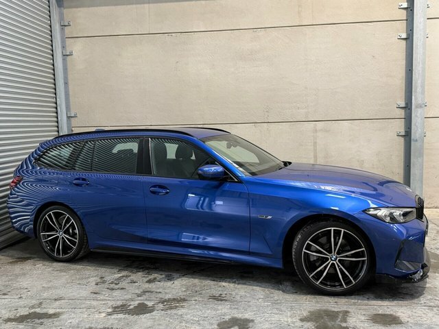 BMW 3 Series 330E 12Kwh M Sport EK72GNU Blue #4