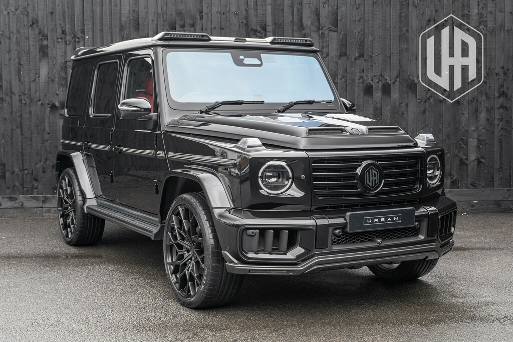 Mercedes-Benz G Class 3.0 G450d Mhev Amg Line Premium Plus Suv Die Black
