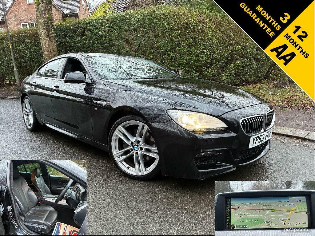 BMW 6 Series Gran Coupe 3.0 640D M Sport Euro 5 S S Black