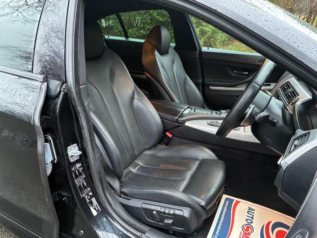 BMW 6 Series Gran Coupe 3.0 640D M Sport Euro 5 S S YP63VKV Black #3
